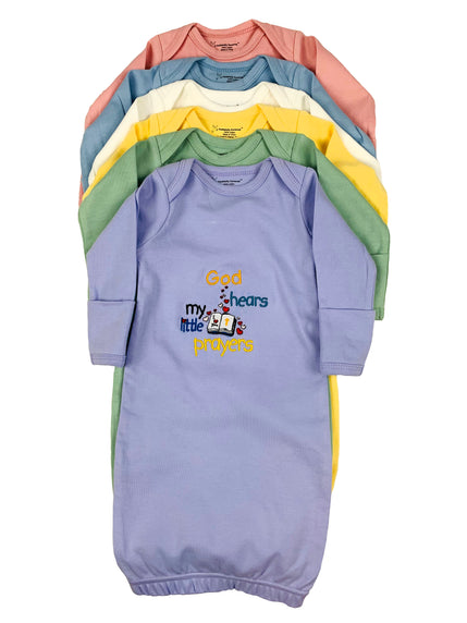 Embroidered Baby Nightgown - God Hears Prayers