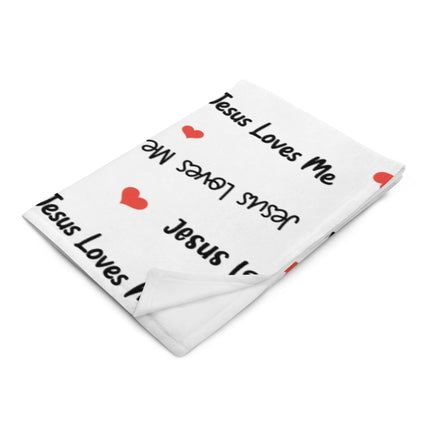 Throw Blanket - Jesus Loves Me