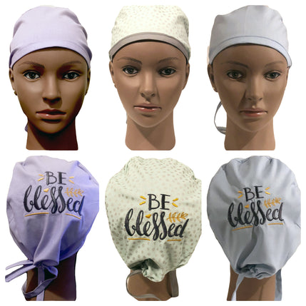 Christian Scrub Cap - Be Blessed
