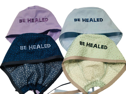 Christian Scrub Caps - Be Healed