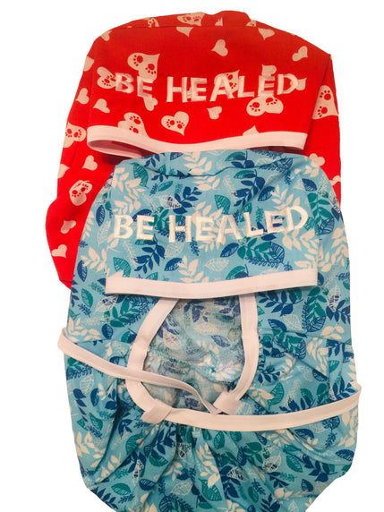 Ponytail Scrub Caps - Be Healed