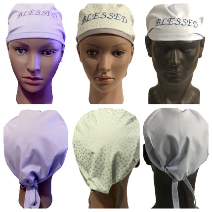 Christian Scrub Caps - Blessed