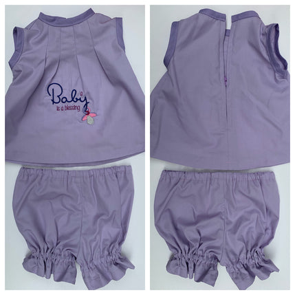 Baby Summer Dress with Panty - Baby Blessing